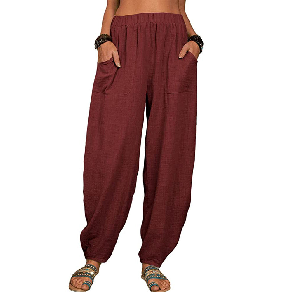 Heren Harem Broek Katoen Relaxed Fit 7