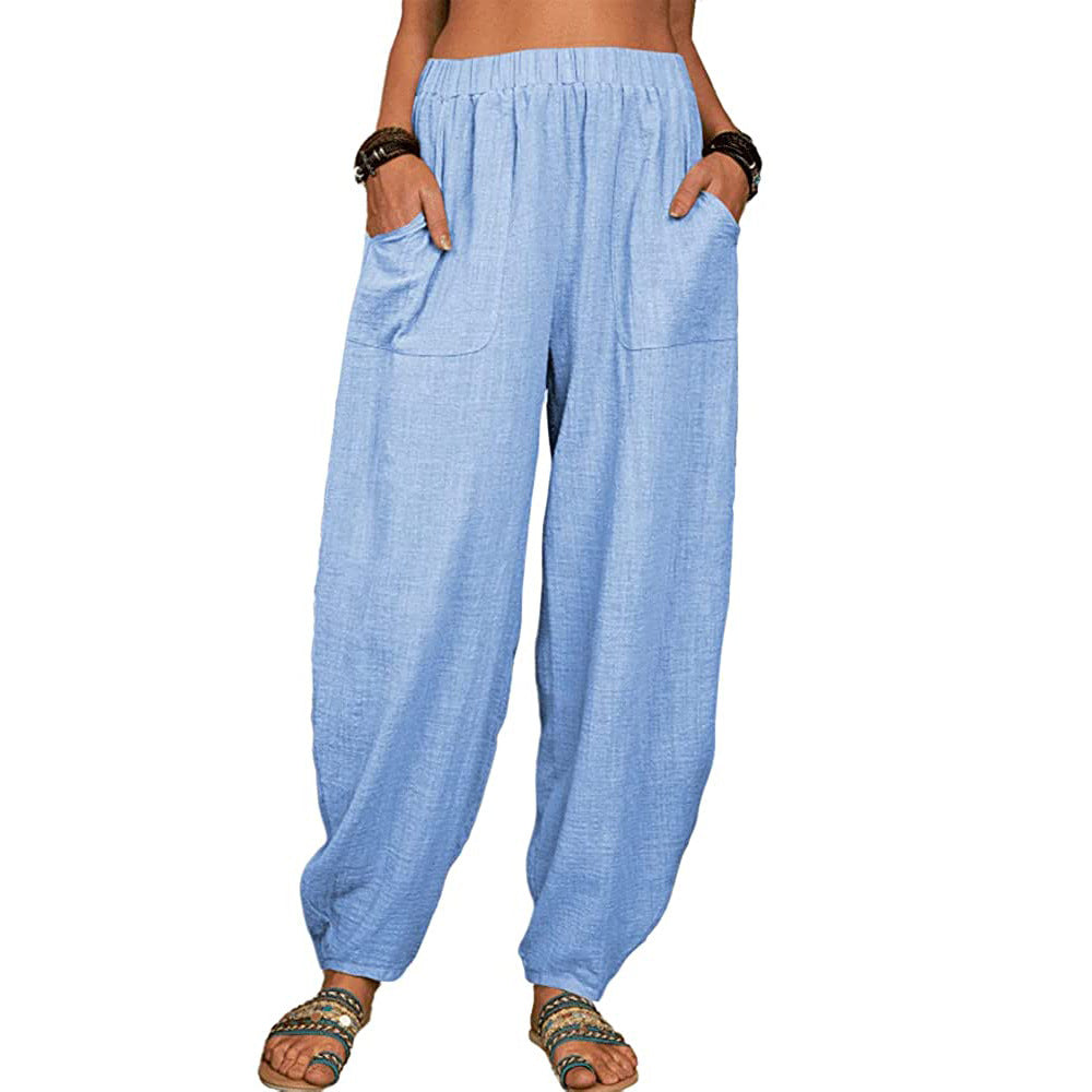 Heren Harem Broek Katoen Relaxed Fit 9