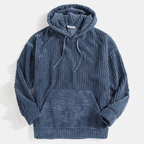 Heren Hoodie Corduroy Luxe Velvetron Katoen 0