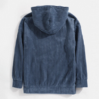 Heren Hoodie Corduroy Luxe Velvetron Katoen 1