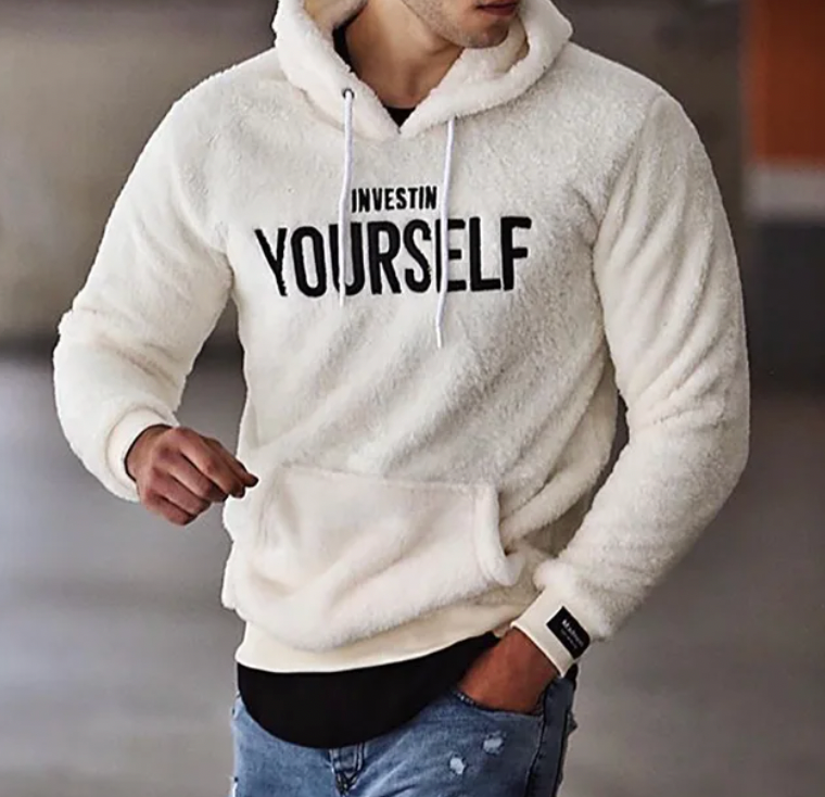 Heren Hoodie Katoen Comfortabel en Warm 2