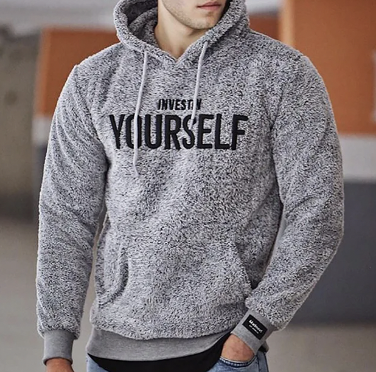 Heren Hoodie Katoen Comfortabel en Warm 3