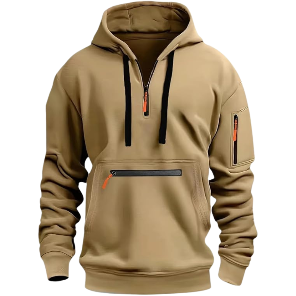 Heren Hoodie Katoen Lichtgewicht Comfortabel 7