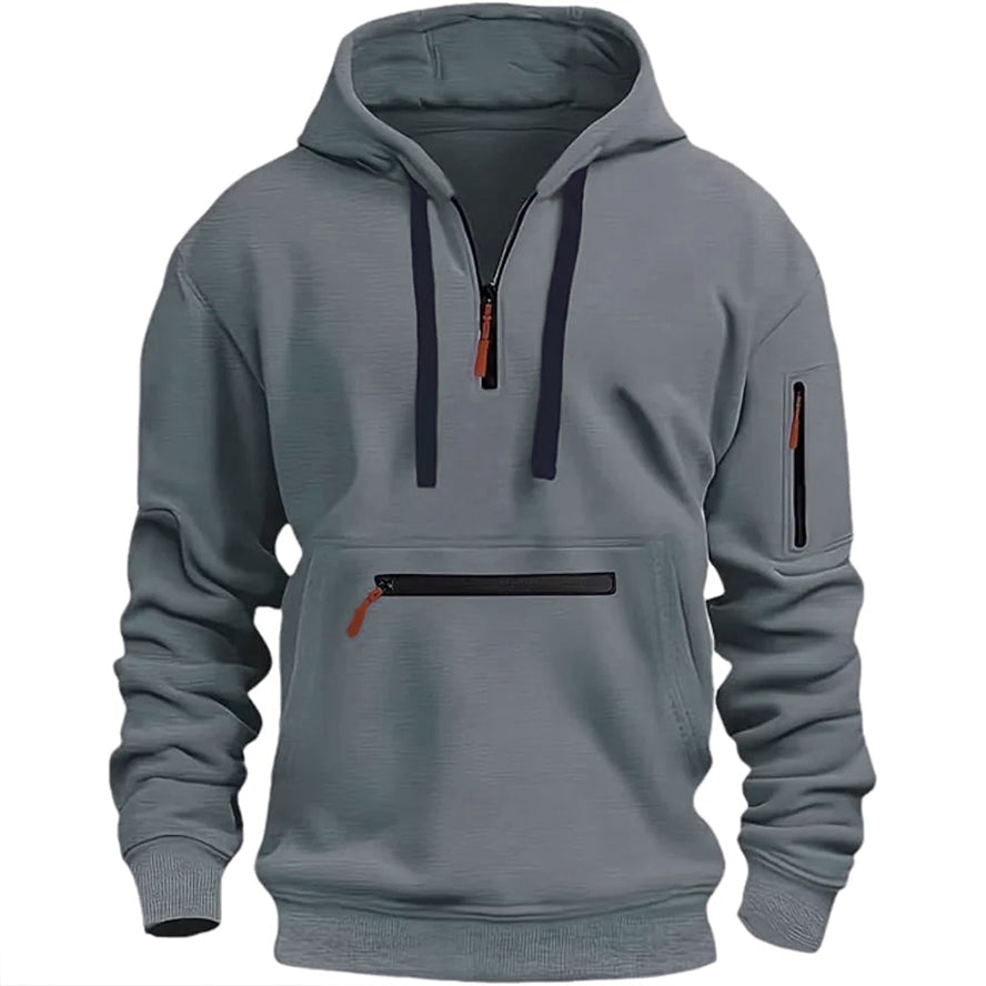 Heren Hoodie Katoen Lichtgewicht Comfortabel 9