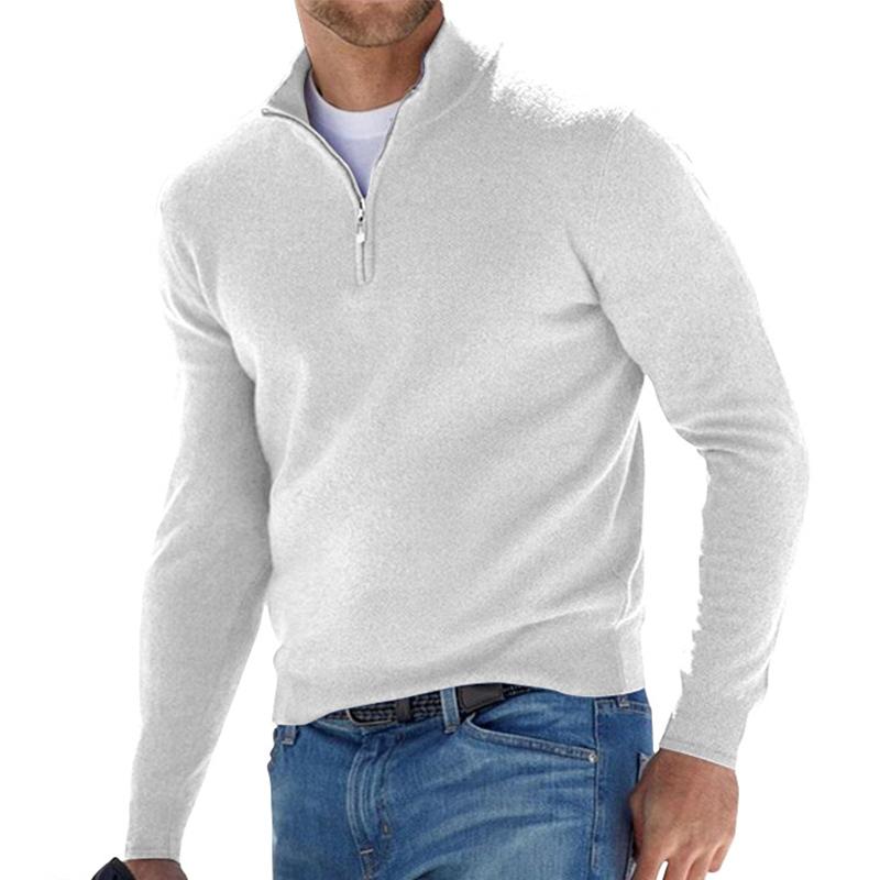 Heren Hoodie Katoen Met Rits Normale Pasvorm 2