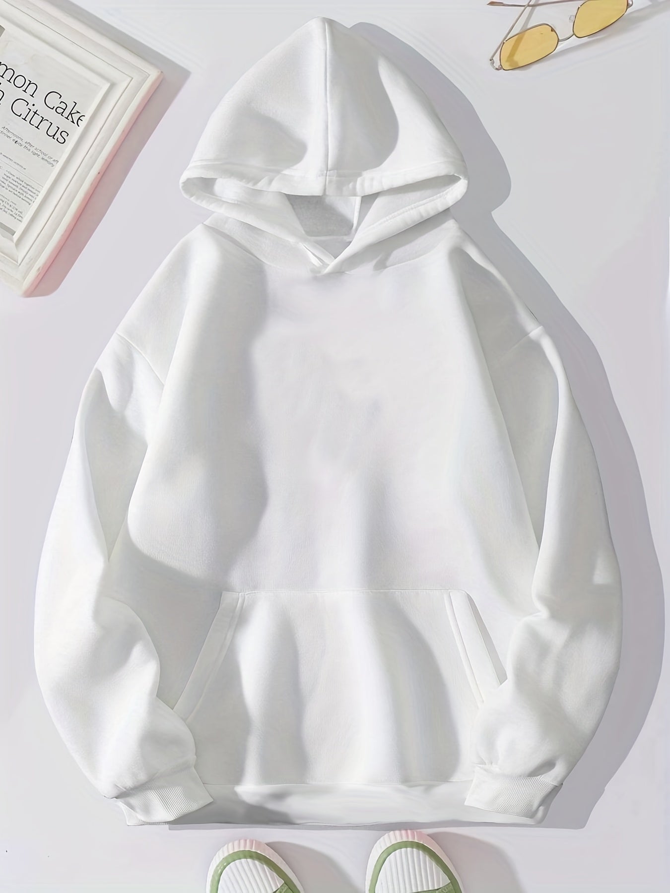Heren Hoodie Katoen Met Statement Slogan 2