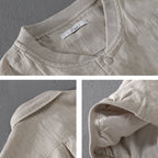 Heren Jas Katoen Casual Button-Up 4