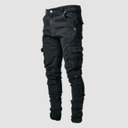 Heren Jeans Hoog Elastisch Katoen Slim Fit 2