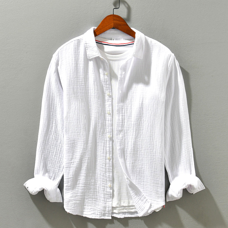 Heren Overhemd Katoen Relaxed Fit Comfortabel 2