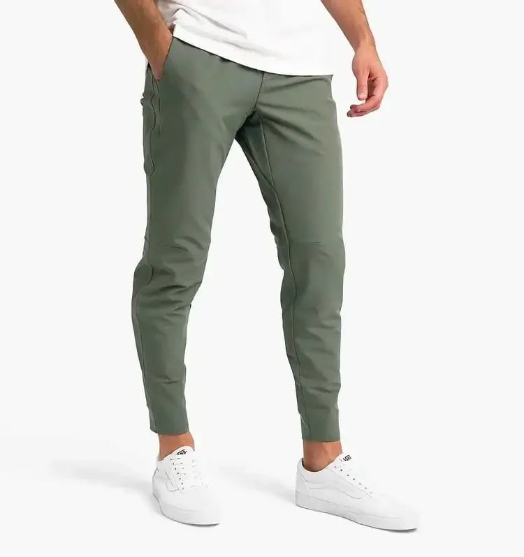 Heren Pantalon Polyester Casual Stretchbroek 3