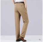 Heren Pantalon Stretch Slim Fit Katoen voor Casual en Werk 5
