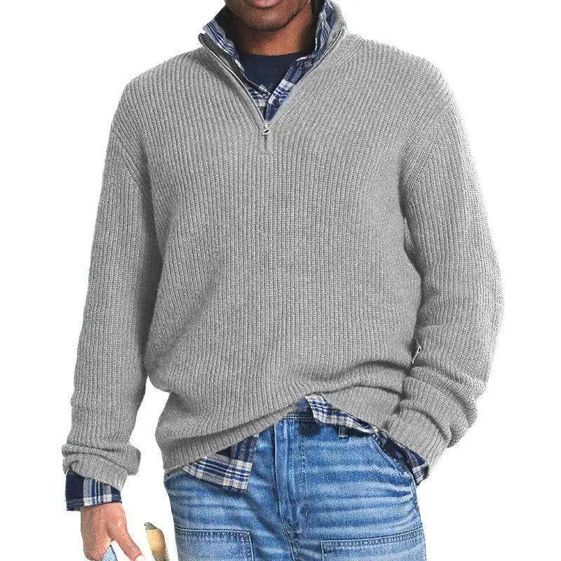 Heren Pullover Katoen Casual voor Werk en Vrije Tijd 0