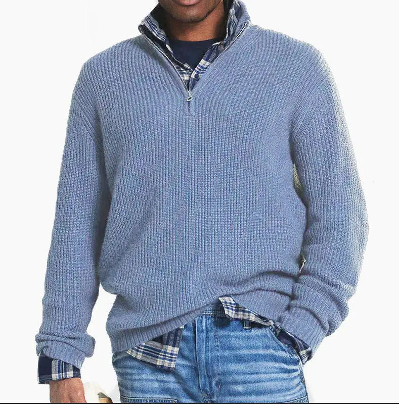 Heren Pullover Katoen Casual voor Werk en Vrije Tijd 4