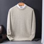 Heren Pullover Wollen Trui Zwart 3