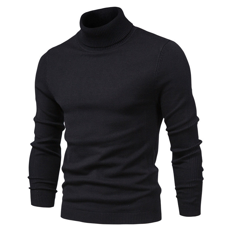 Heren Rollkragenpullover Wol - Comfortabele Trui voor Koude Dagen 0