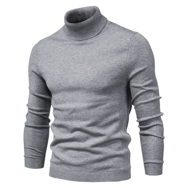 Heren Rollkragenpullover Wol - Comfortabele Trui voor Koude Dagen 1