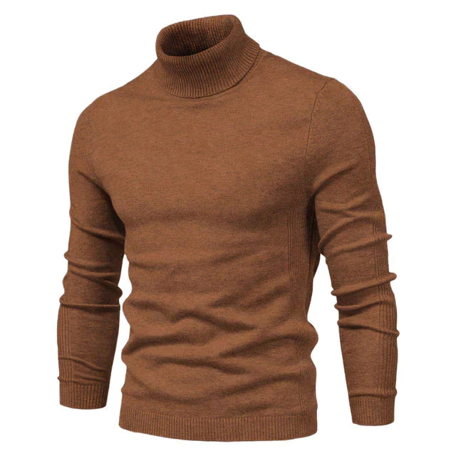 Heren Rollkragenpullover Wol - Comfortabele Trui voor Koude Dagen 4
