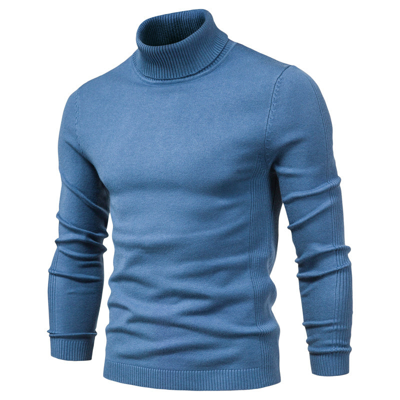Heren Rollkragenpullover Wol - Comfortabele Trui voor Koude Dagen 5