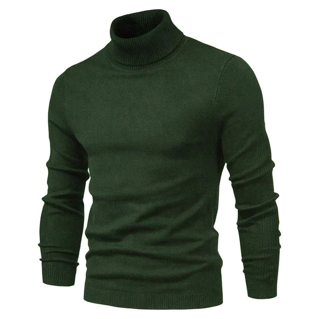 Heren Rollkragenpullover Wol - Comfortabele Trui voor Koude Dagen 6