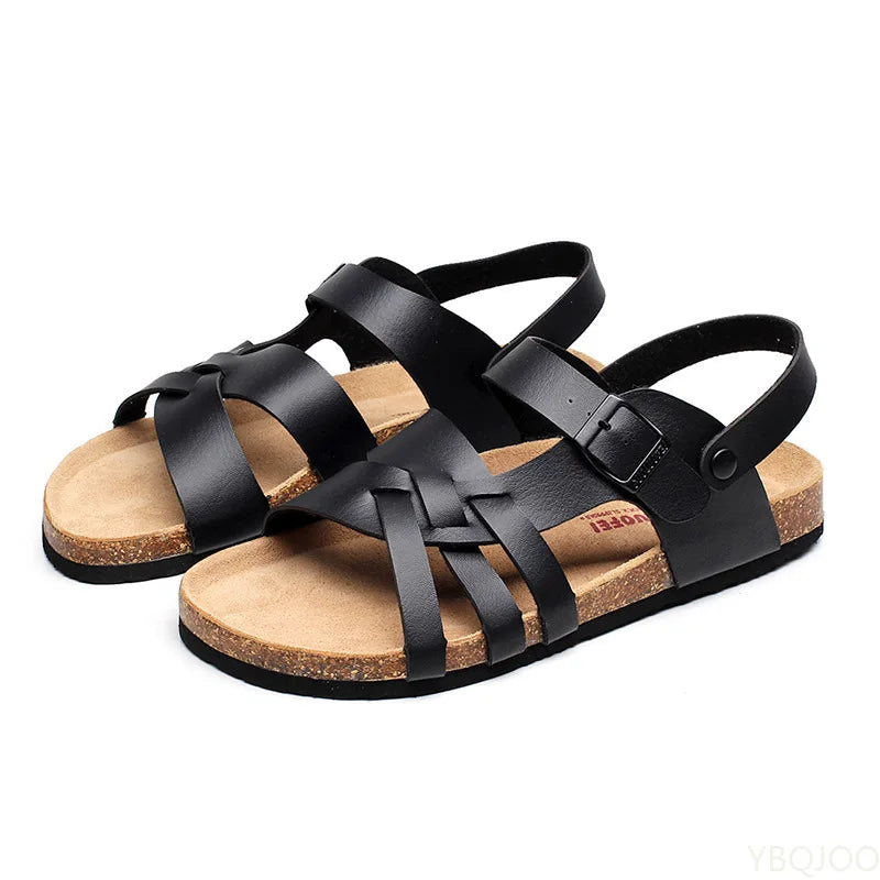 Heren Sandalen Leer Casual en Formeel 6