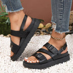 Heren Sandalen Vegan Leer Zwart Bruin Zomer 2