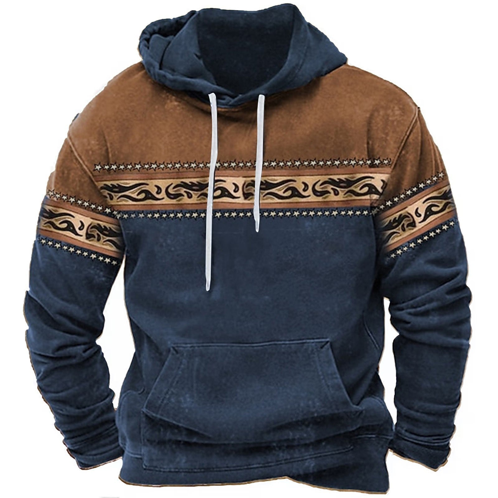 Heren Sweatshirt Katoen Vintage Tijdloos Ontwerp 1