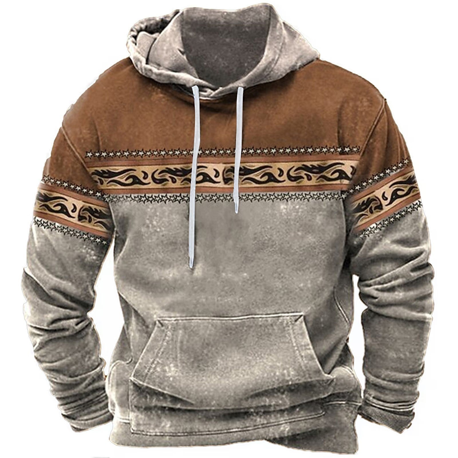 Heren Sweatshirt Katoen Vintage Tijdloos Ontwerp 2