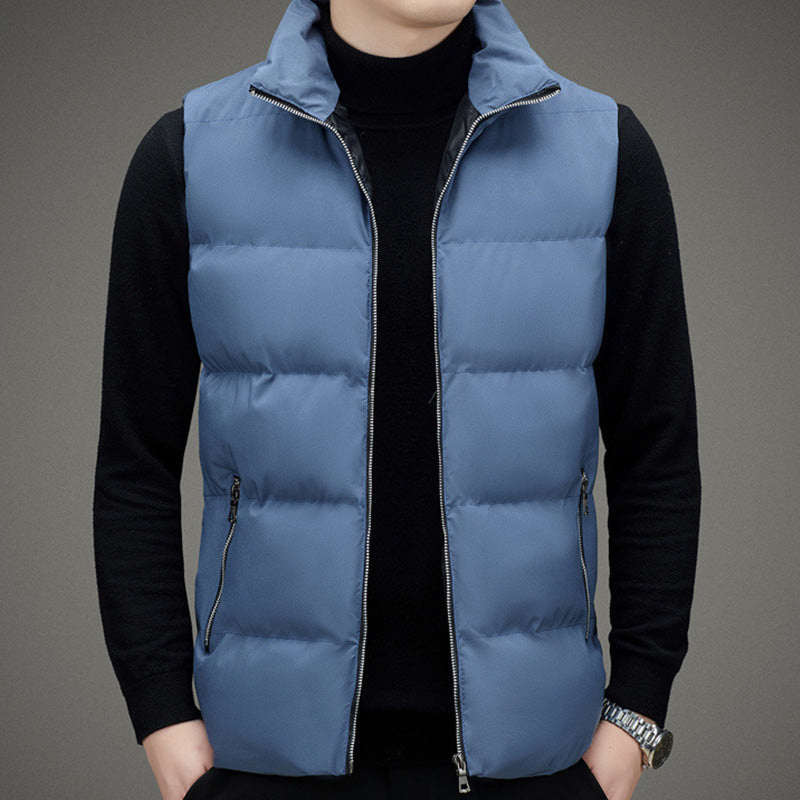 Heren Vest Puffer Nylon Mouwloos 1