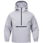 Heren softshelljack met capuchon | lange mouwen 3
