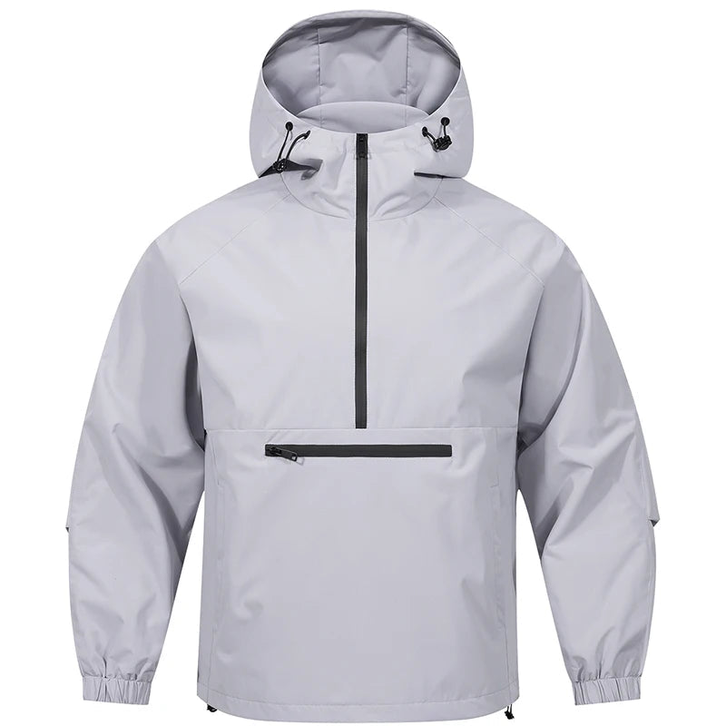 Heren softshelljack met capuchon | lange mouwen 3