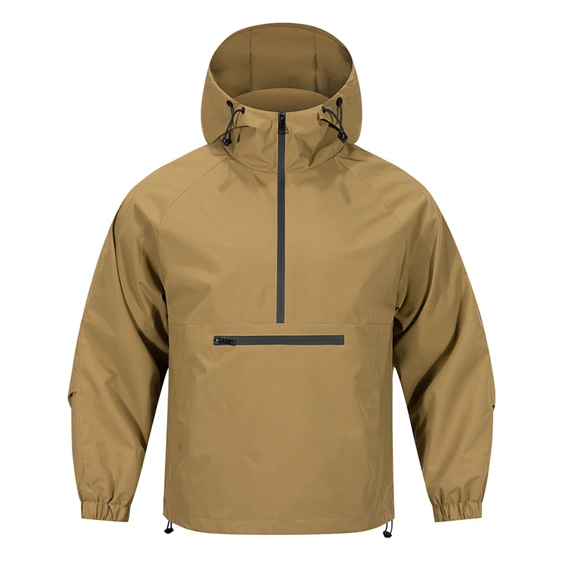 Heren softshelljack met capuchon | lange mouwen 4