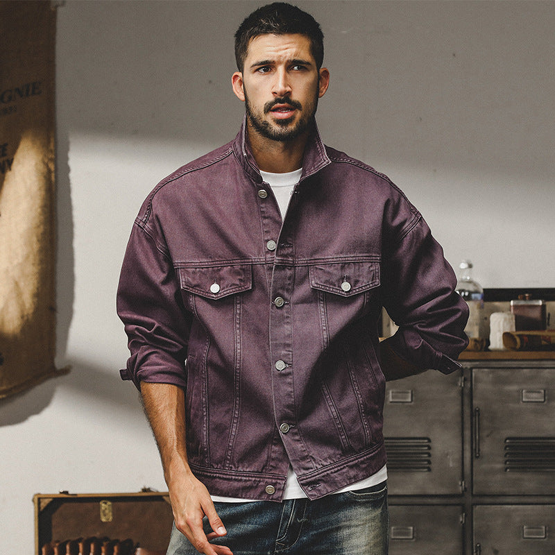 Heren spijkerjasje – Relaxed Fit – Knoopsluiting – Borstzakken – Heuplengte Casual 5