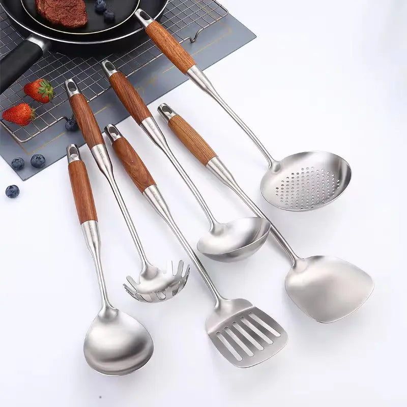 Luxe roestvrijstalen keukengereedschapset
