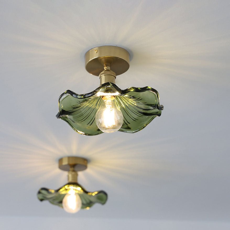 Plafondlamp Hibiscus Glas – Sfeervolle Moderne Verlichting