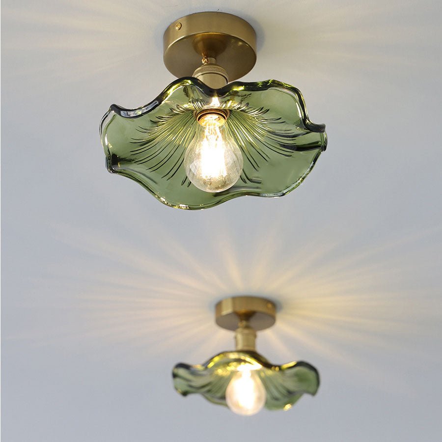 Plafondlamp Hibiscus Glas – Sfeervolle Moderne Verlichting