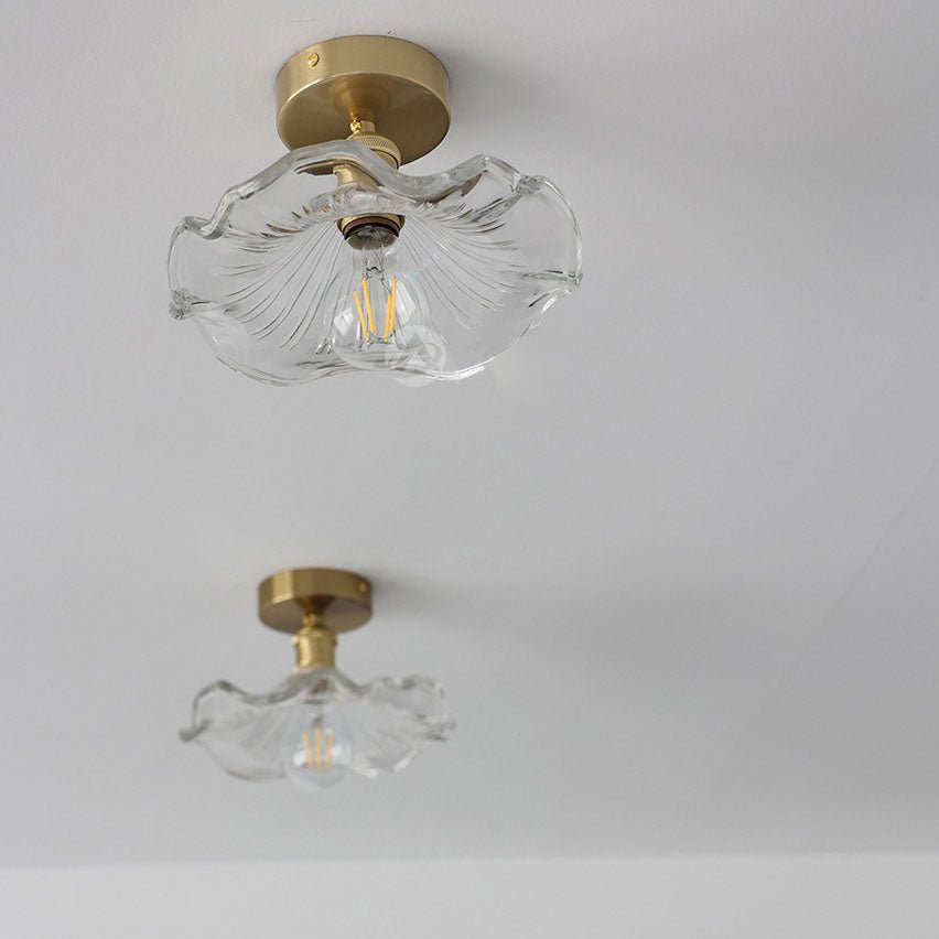 Plafondlamp Hibiscus Glas – Sfeervolle Moderne Verlichting