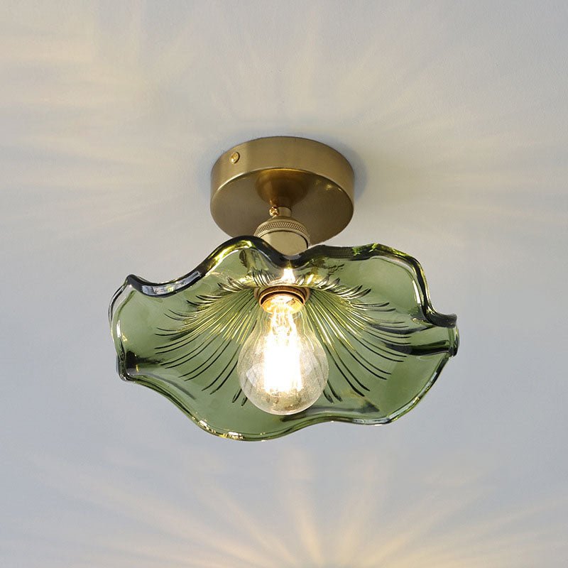 Plafondlamp Hibiscus Glas – Sfeervolle Moderne Verlichting