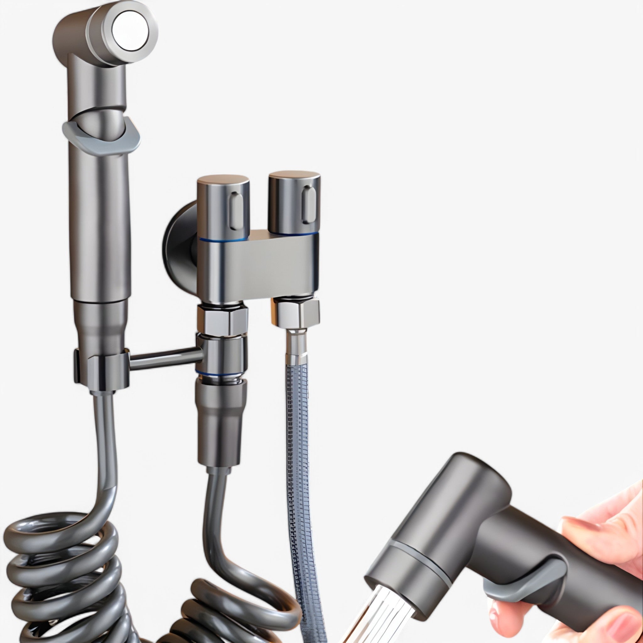 Hogedruksproeier | Bidet-toiletsproeier | Maximaal hygiënisch comfort | Geniet van verfrissende reinheid 3