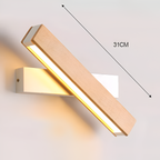 SfeerHout -  360° Draaibare LED Wandlamp