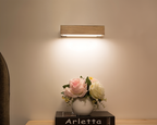 SfeerHout -  360° Draaibare LED Wandlamp