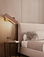 SfeerHout -  360° Draaibare LED Wandlamp