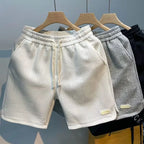 Carl - Heren Herringbone Breeze Shorts voor Zomercomfort