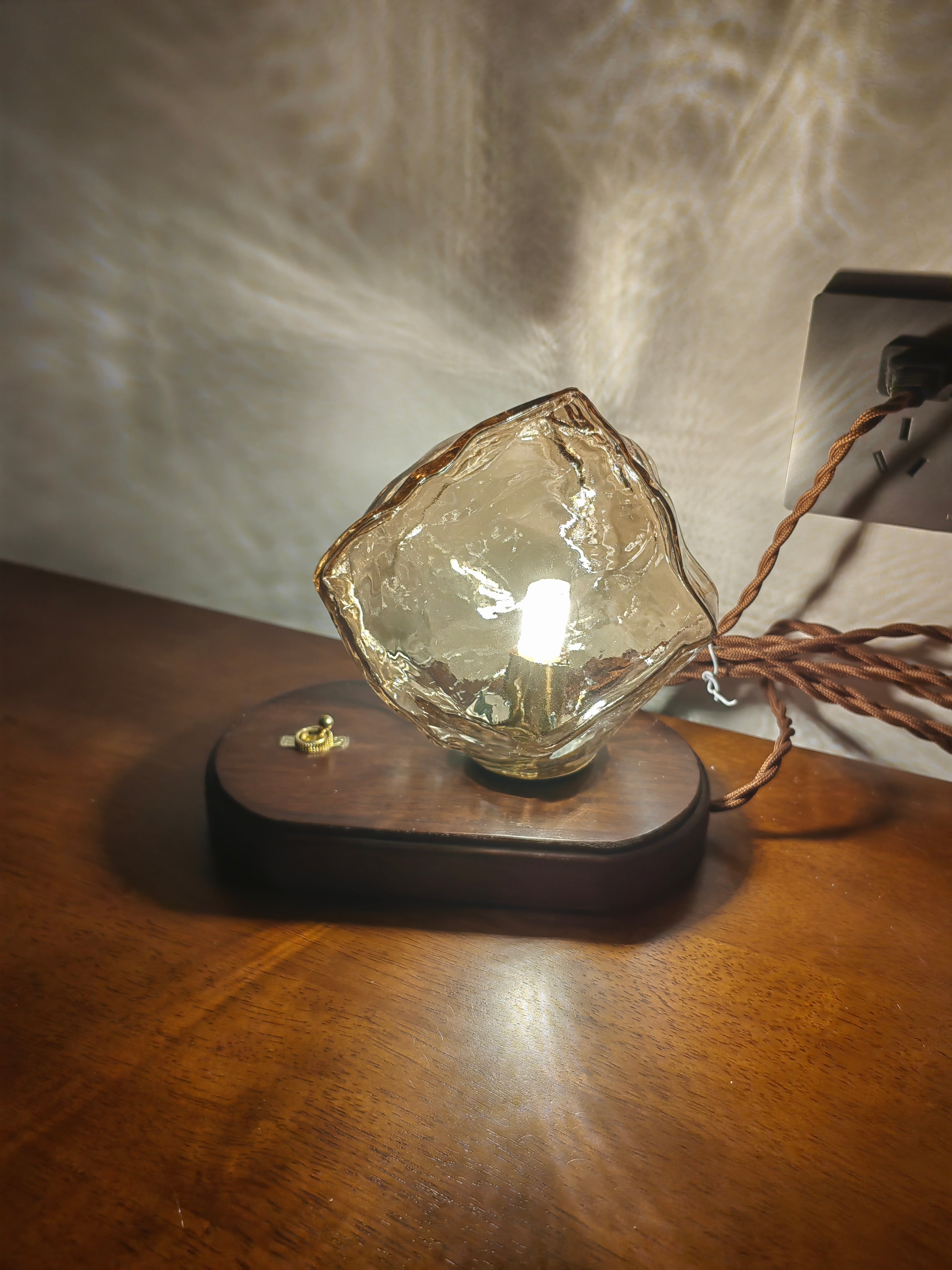 Tafellamp Matglas Met Bewegingssensor Ruimteverlichting