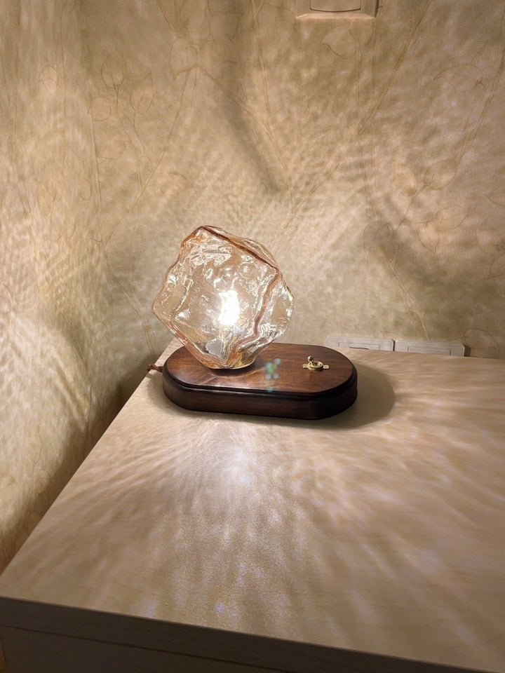 Tafellamp Matglas Met Bewegingssensor Ruimteverlichting