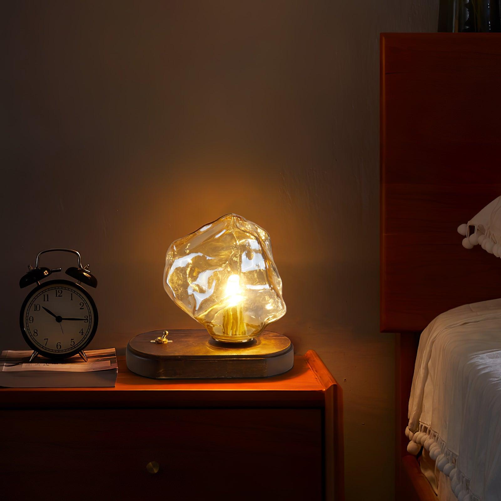 Tafellamp Matglas Met Bewegingssensor Ruimteverlichting