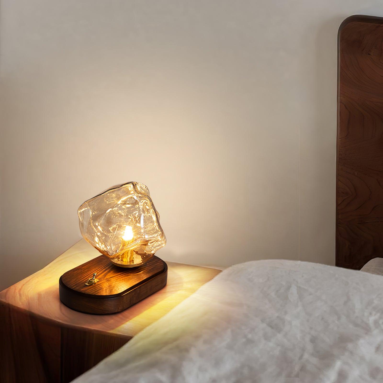 Tafellamp Matglas Met Bewegingssensor Ruimteverlichting