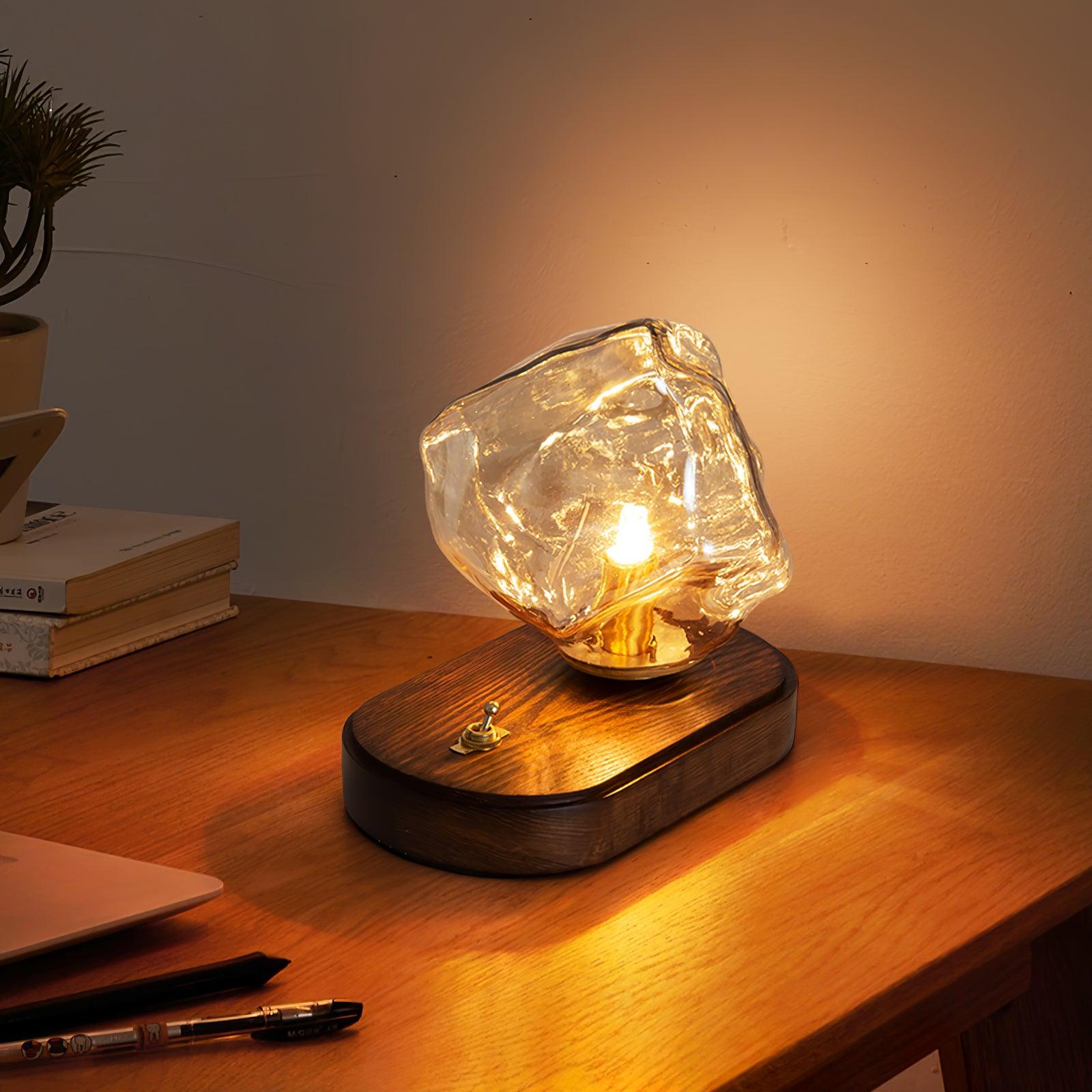 Tafellamp Matglas Met Bewegingssensor Ruimteverlichting