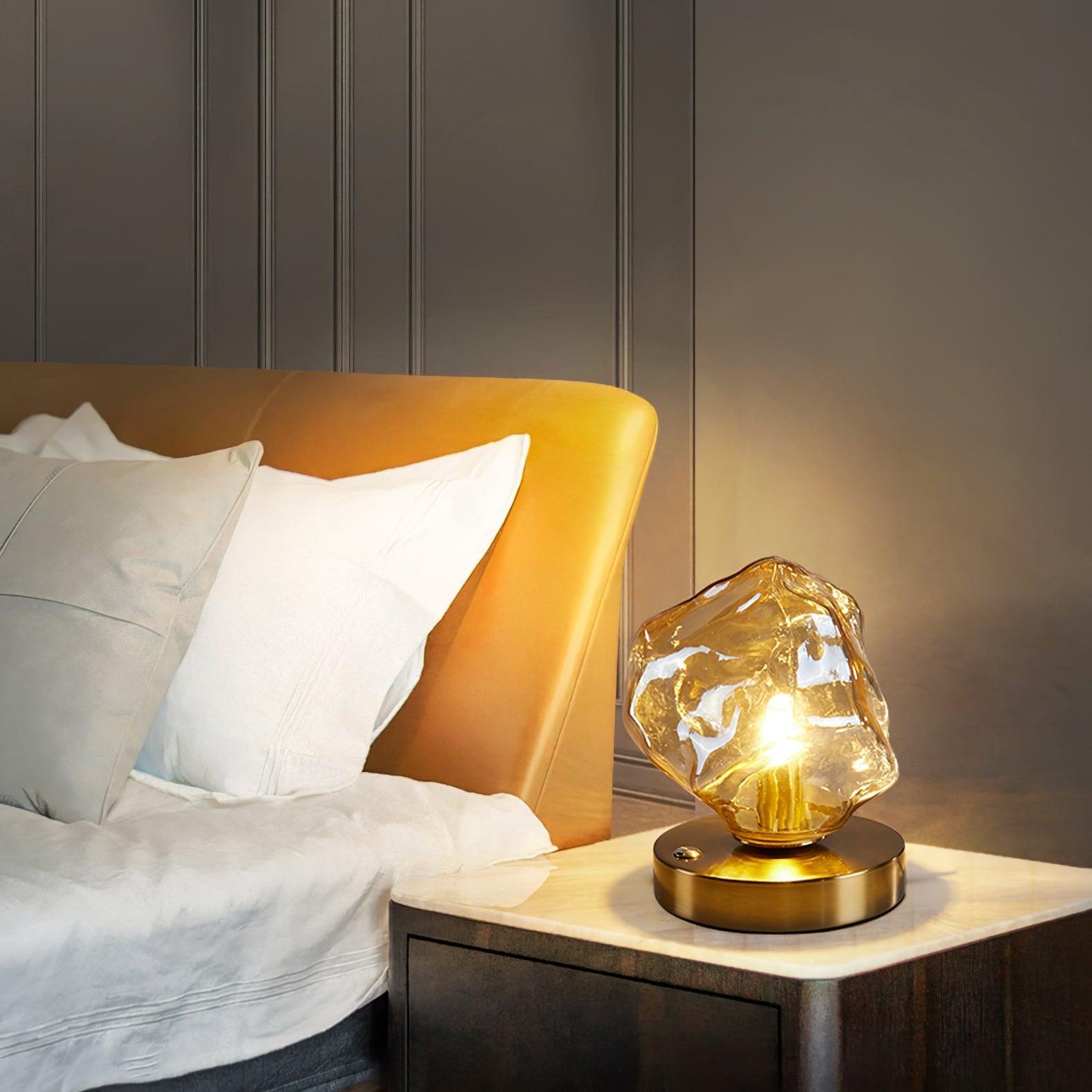 Tafellamp Matglas Met Bewegingssensor Ruimteverlichting