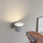 InfiniteGlow I Draadloze Dimbare LED Wandlamp met 360° Draaifunctie