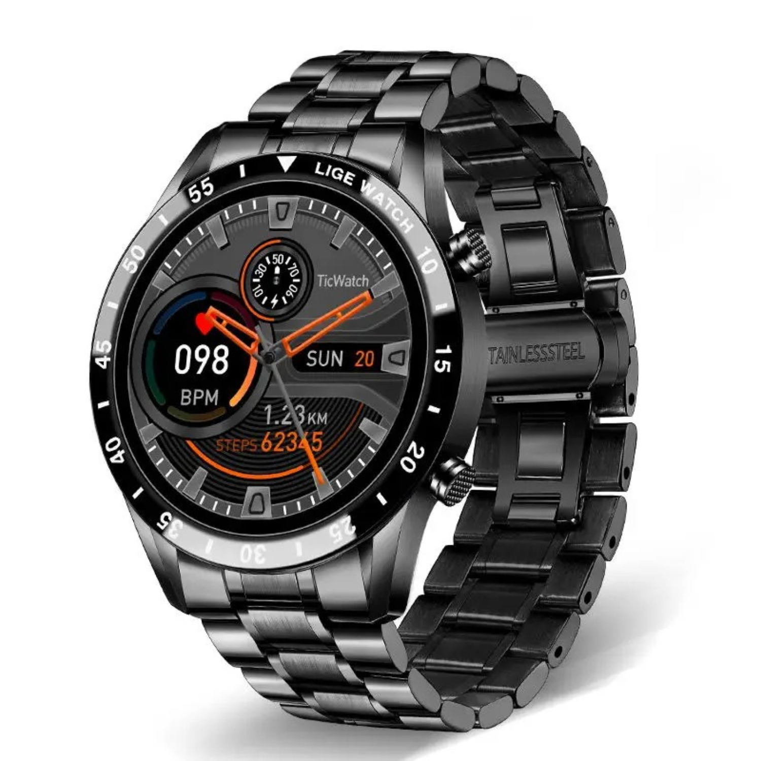 Smartwatch Deluxe Multi-functioneel Luxe Uitstraling